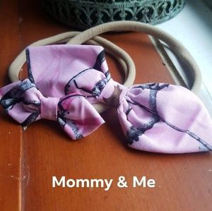 Pink Camo Bows